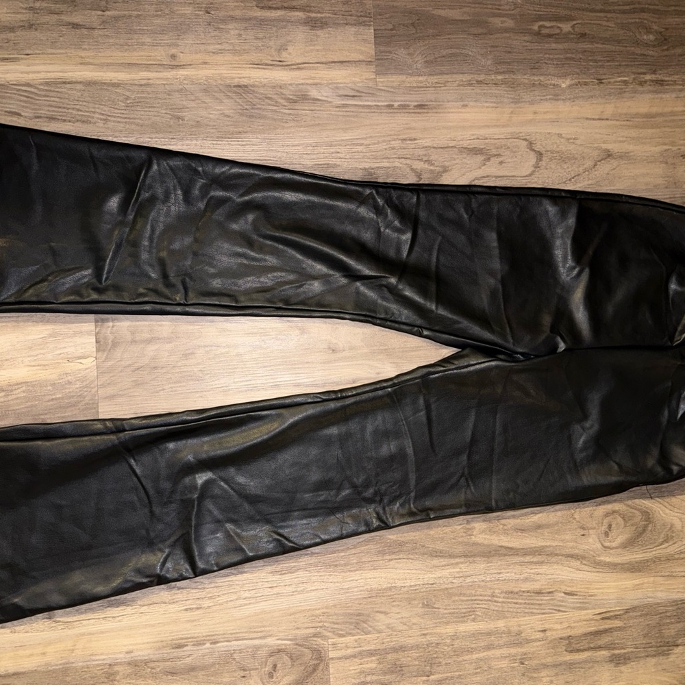 Black Leather Pants
